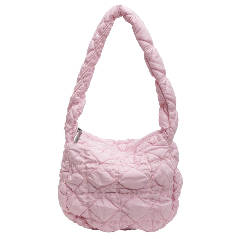Quilted Slouchy Handbag — product view 4