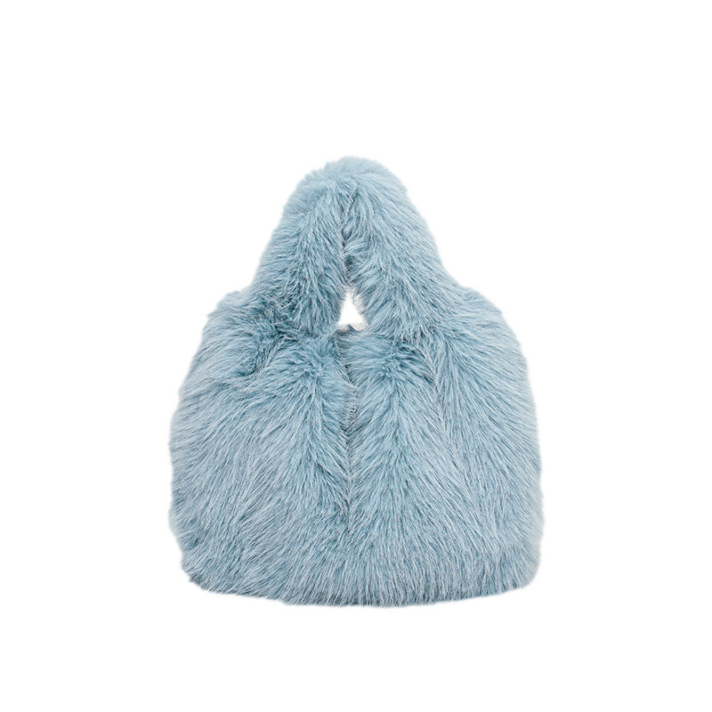 Soft Plush Hobo Bag — product view 4