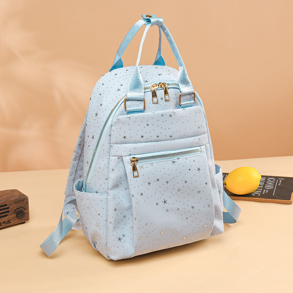 Star Patterned Casual Backpack — product view 1