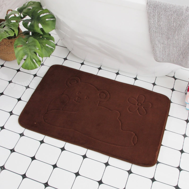 Plush Bath Mat Bowlift — product view 7