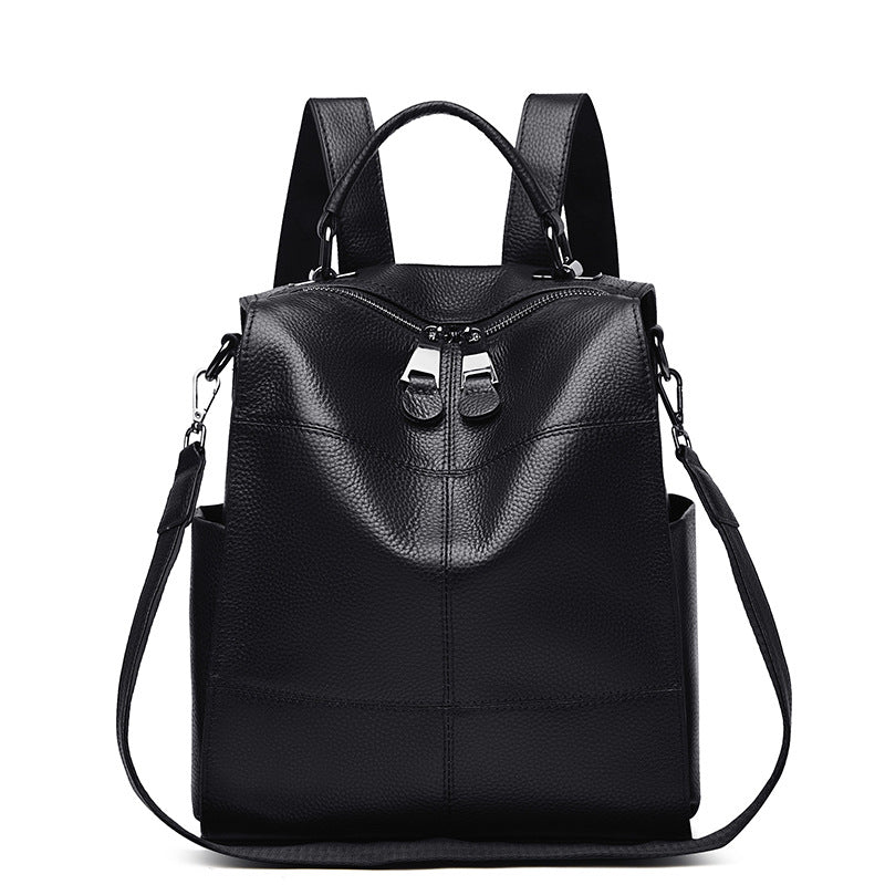 Versatile Multi-Functional Leather Backpack LoungeYard — product view 6