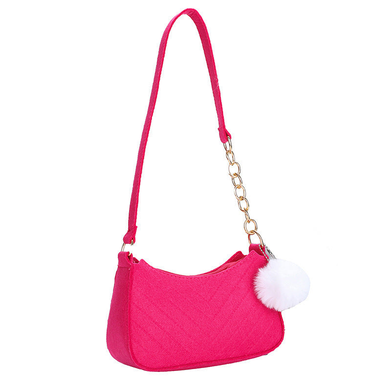 WoStylish Faux Fur Mini Handbag LoungeYard — product view 5