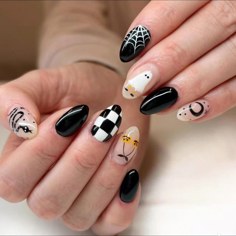 Halloween-Themed Creative Press-On Nail Art — product view 1