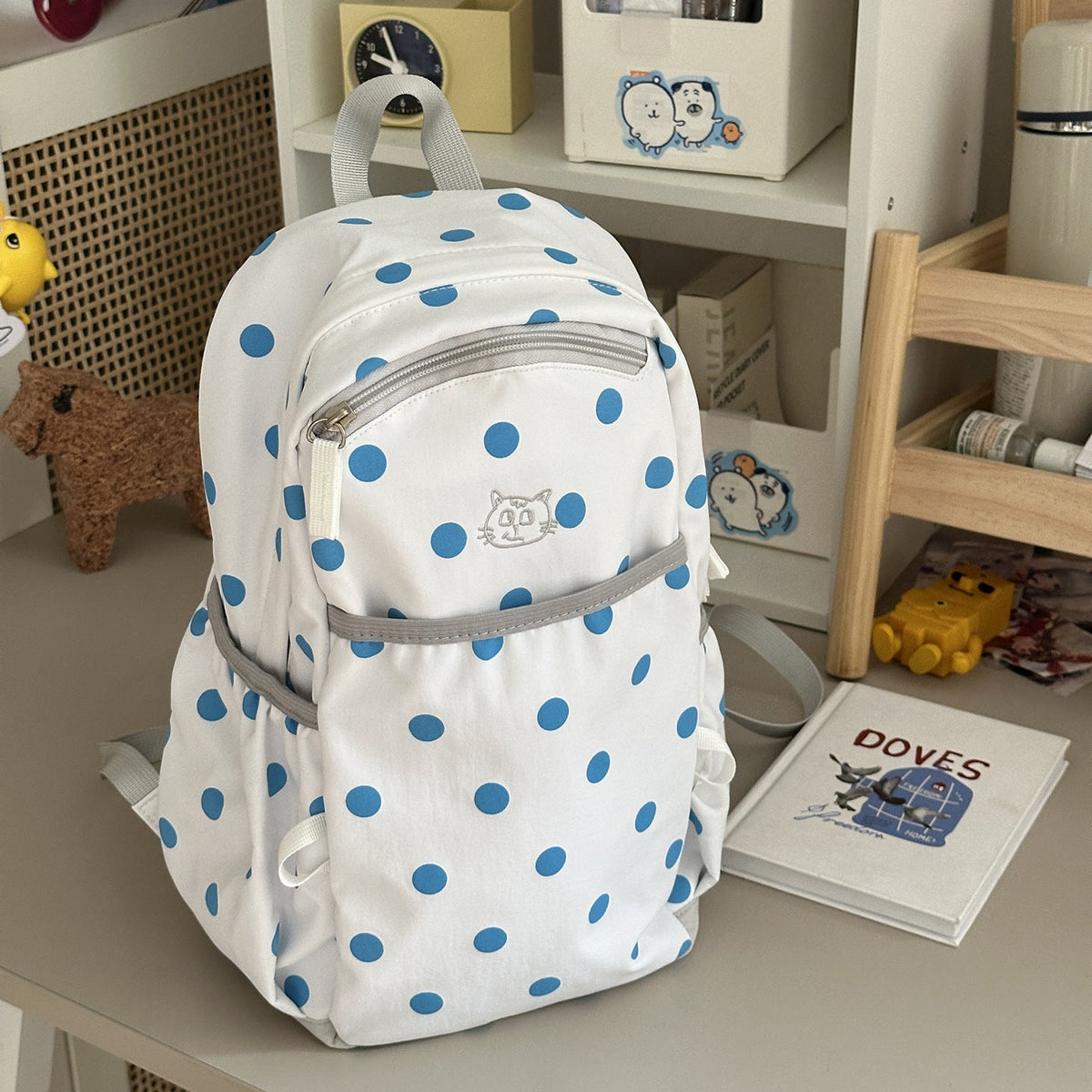 Playful Dotted Backpack LoungeYard — product view 7