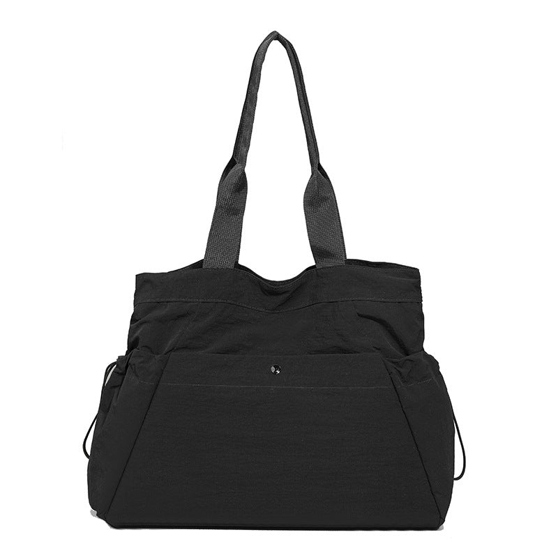 Spacious And Functional Tote Bag With Side Pockets LoungeYard — product view 5