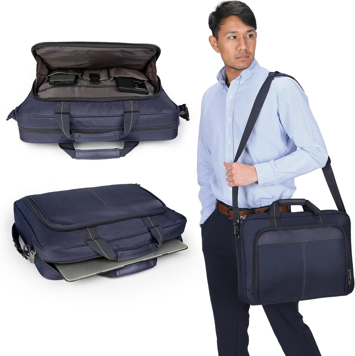 Laptop case with multifunctional design LoungeYard — product view 3