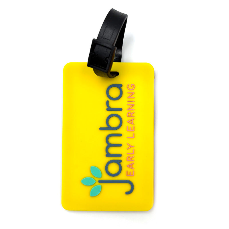 Unisex Durable Silicone Luggage Tag LoungeYard — product view 1