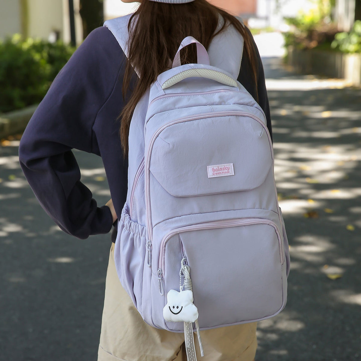 Functional Multi-Pocket Backpack LoungeYard 1791205409 — product view 2