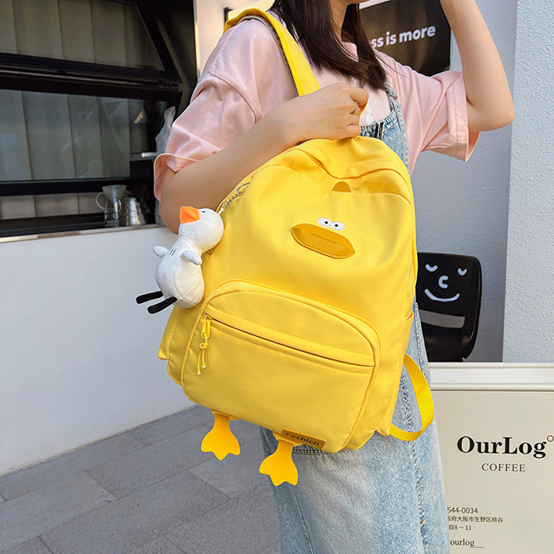 Cute Cartoon Duck-Themed Backpack — product view 5
