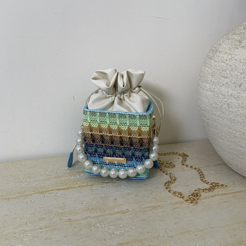 Charming Mini Drawstring Shoulder Bag LoungeYard — product view 7