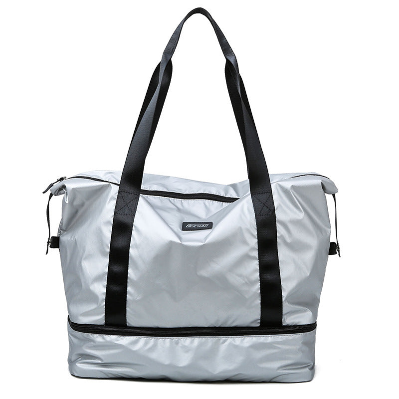 Multifunctional Sports Duffel Bag With Water-Repellent Design LoungeYard — product view 2