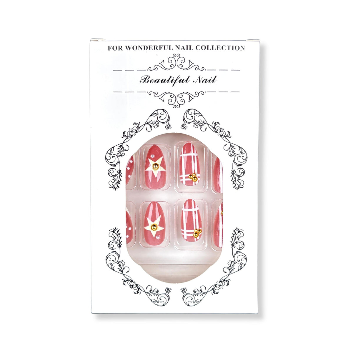 Decorative Nail Art Press-On Set 1790746018 — product view 4