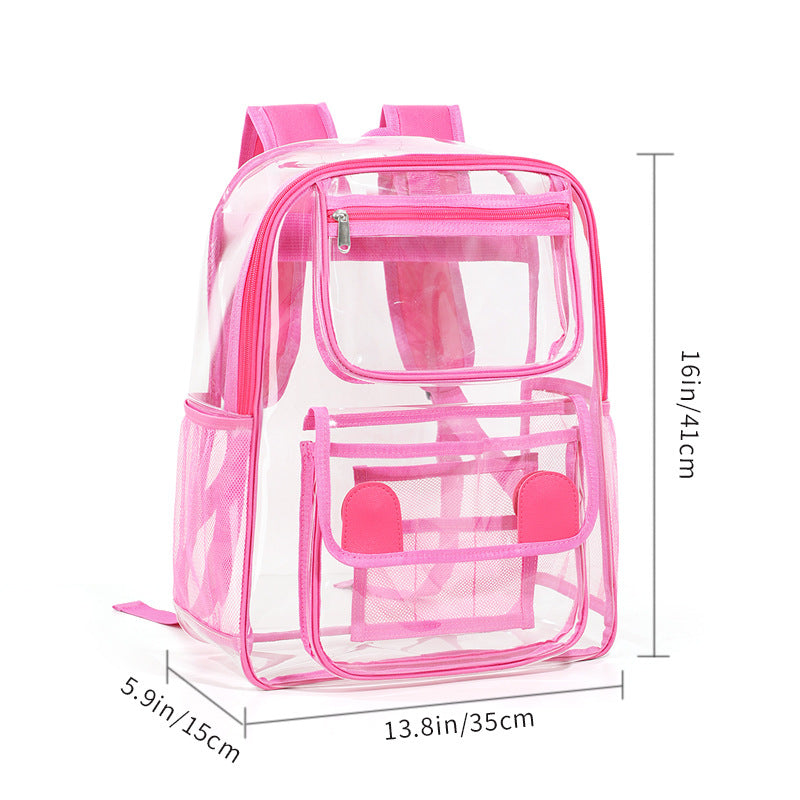 Transparent Safety Backpack LoungeYard — product view 3