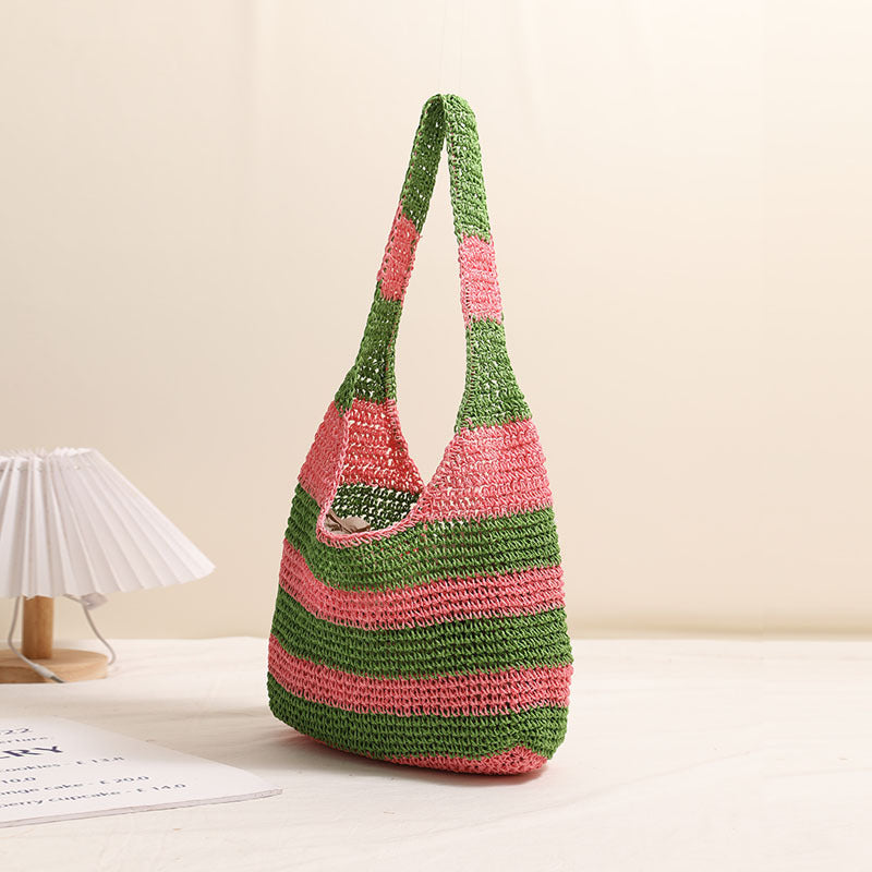Casual Tote Bag in Striped Design LoungeYard — product view 3