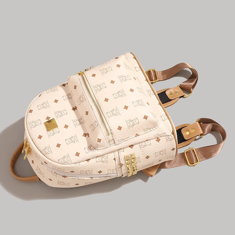 Stylish Character-Printed Backpack LoungeYard — product view 2