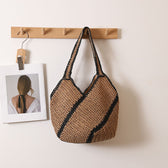 Braided beach bag with fashionable design LoungeYard