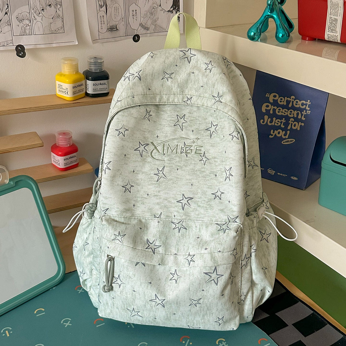 Fun-Printed Casual Backpack LoungeYard — product view 7