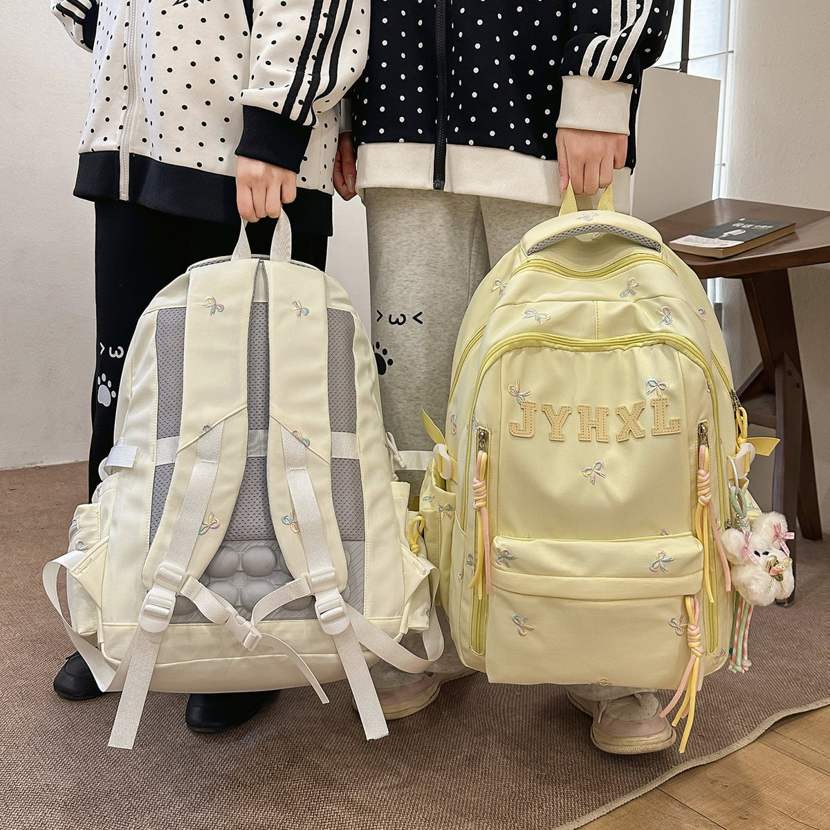 Decorative Embroidered Backpack LoungeYard — product view 2