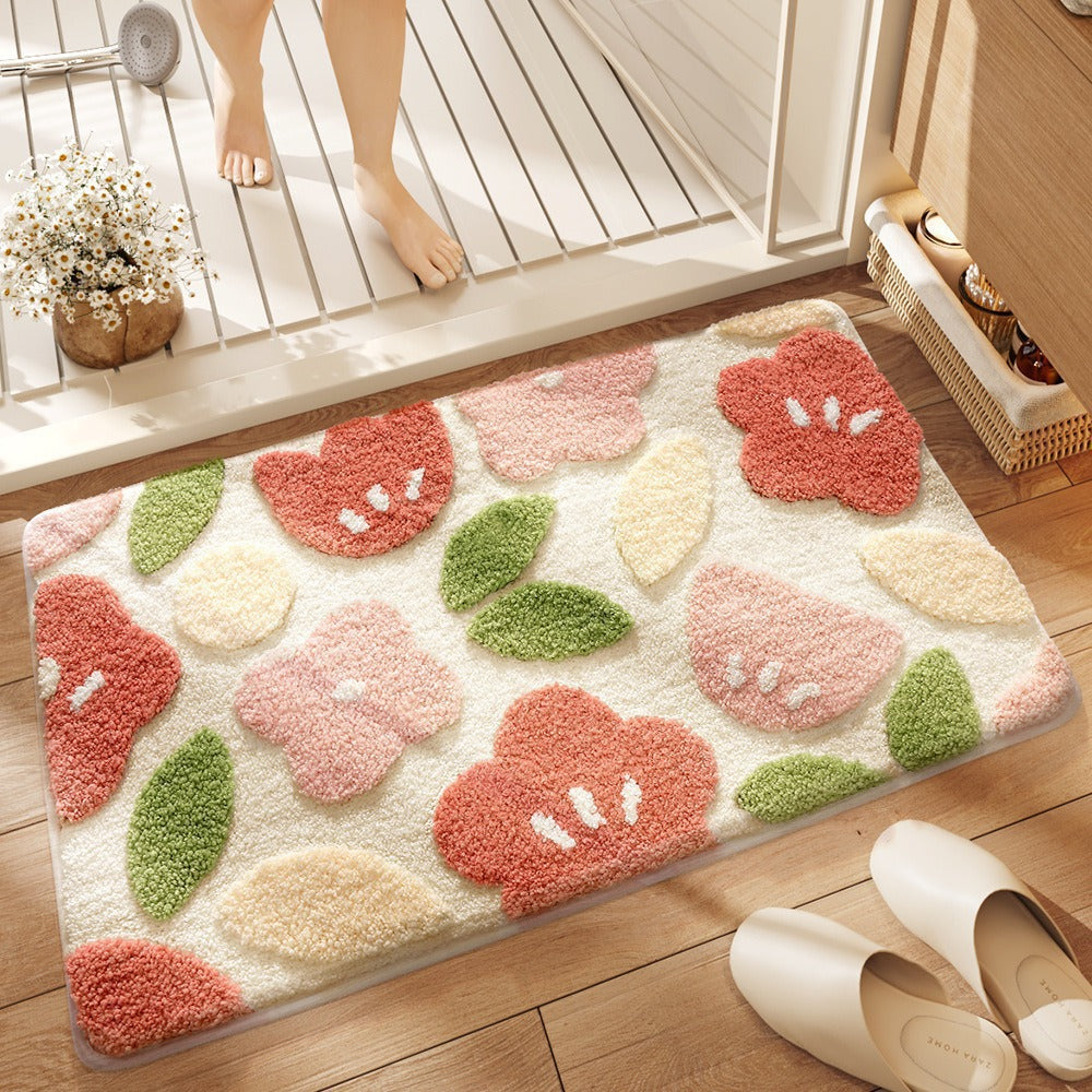 Plush Bath Mat Bowlift — product view 4