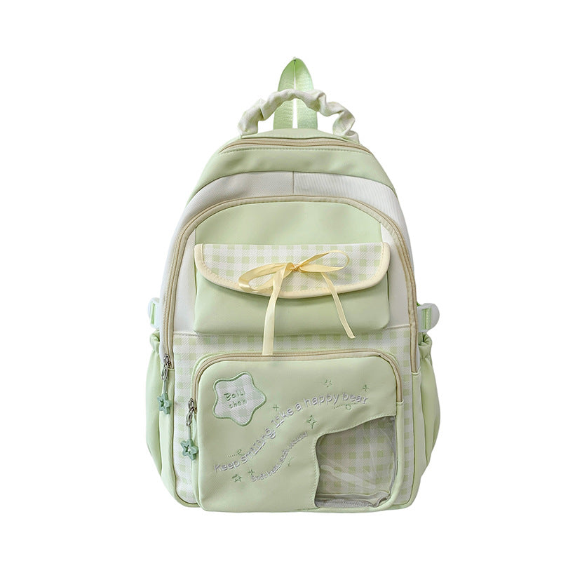Playful Patterned School Backpack LoungeYard — product view 5