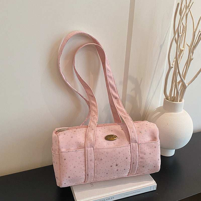 WoStylish Star-Embellished Shoulder Bag LoungeYard — product view 3