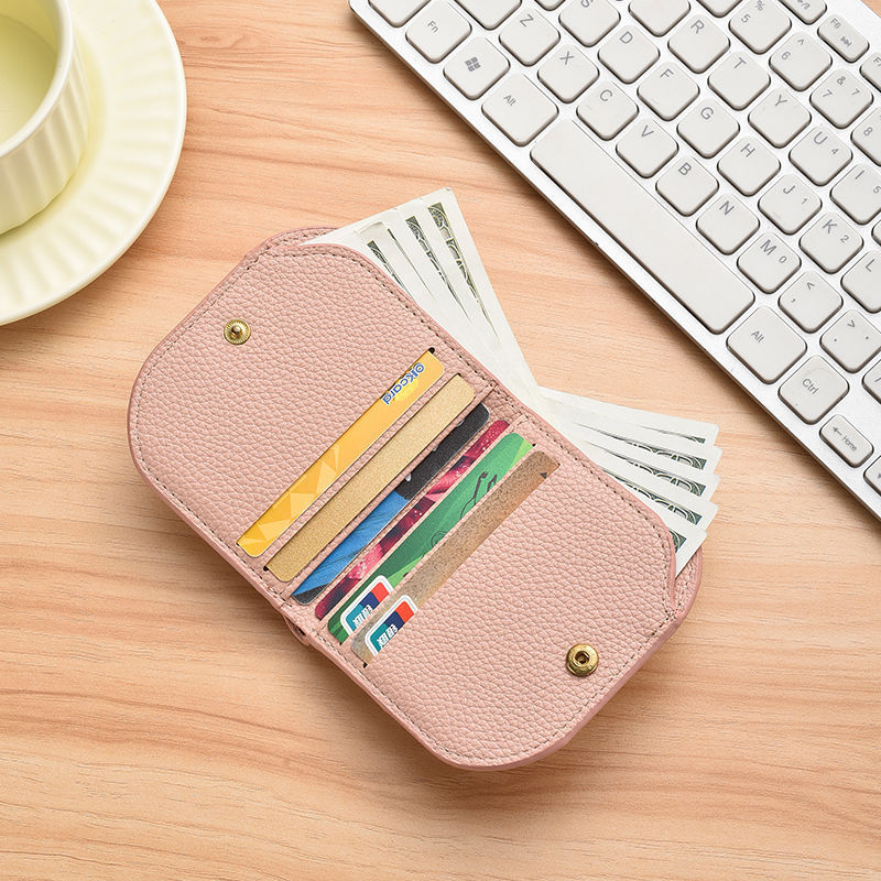 Premium Leather Card Holder LoungeYard — product view 2