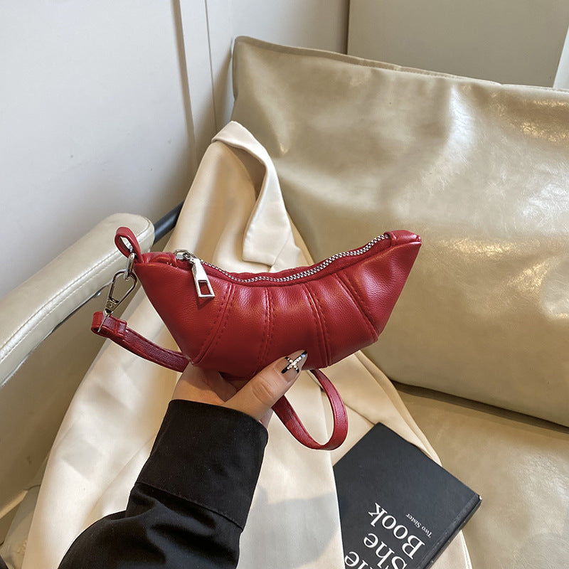 Textured Mini Crossbody Pouch LoungeYard — product view 4