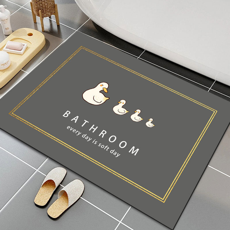 Soft Plush Bathroom Mat — product view 1