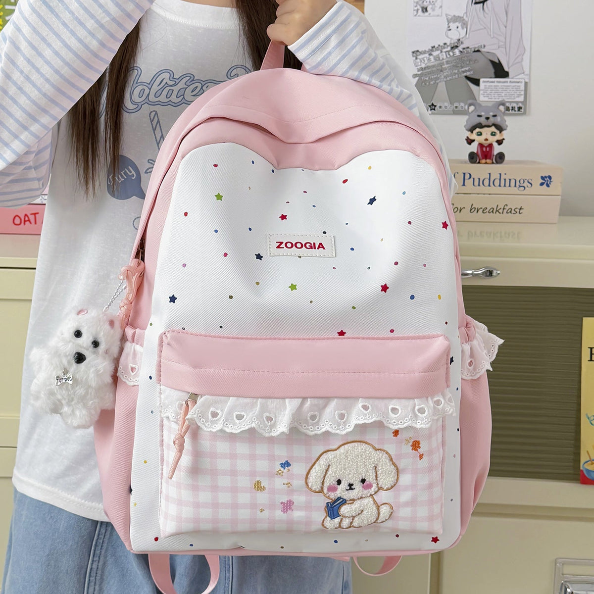 Bunny-Ear Themed Backpack LoungeYard — product view 2