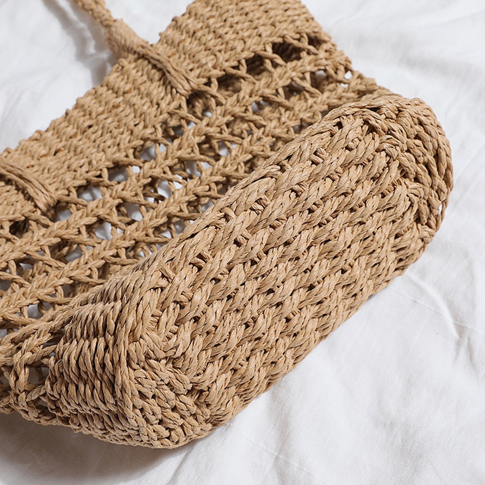 Handwoven Summer Tote Bag LoungeYard — product view 3