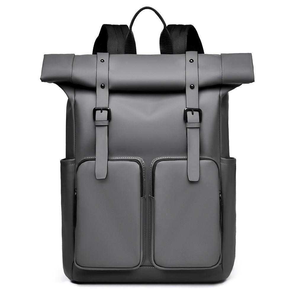 Roll-Top Waterproof Backpack LoungeYard — product view 7