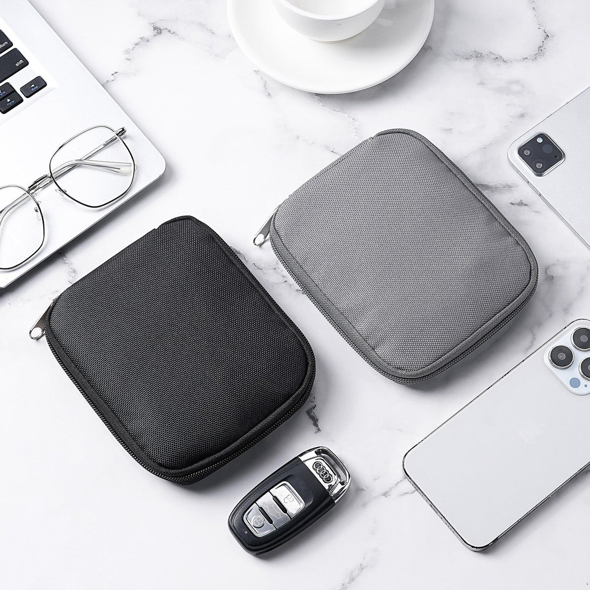 Compact Travel Organizer Pouch — product view 3