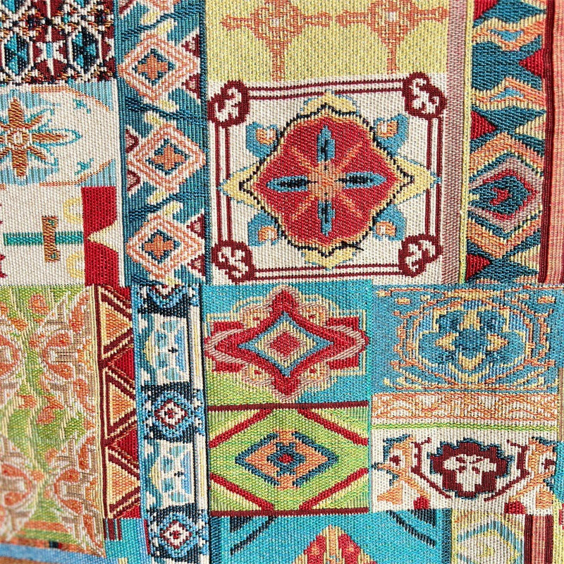 Artistic Geometric Tapestry Blanket — product view 2