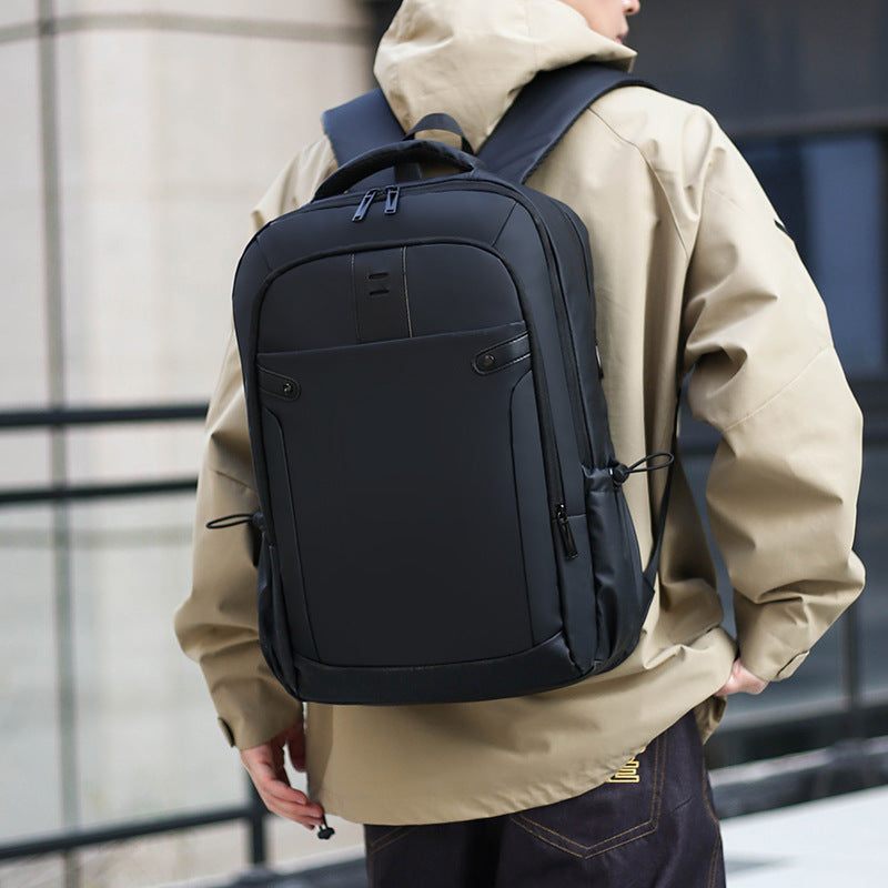 Practical business backpack with comprehensive compartment organization LoungeYard — product view 1