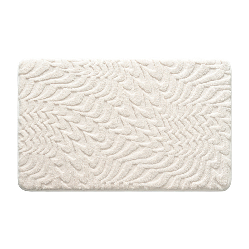 Textured Luxury Memory Foam Bath Mat LoungeYard — product view 1