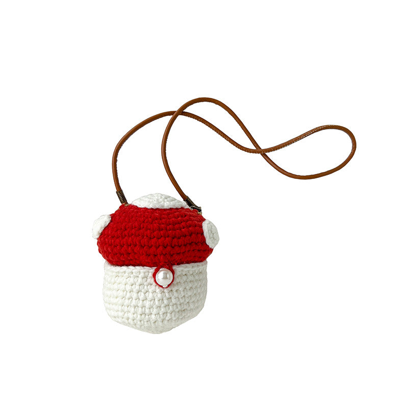 Cute Crochet Mini Backpack — product view 1