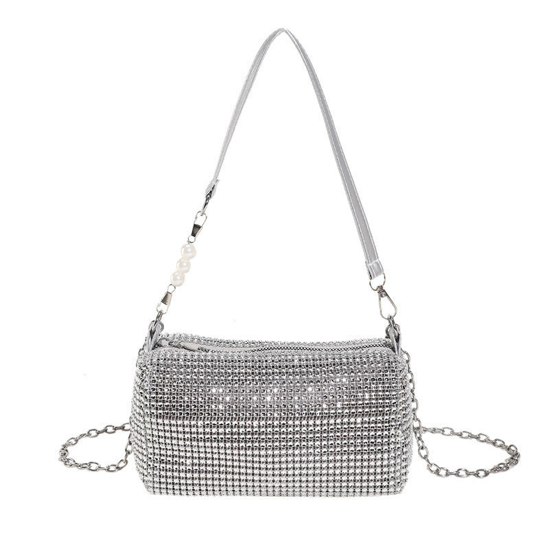 Elegant Crystal-Embellished Evening Clutch — product view 2