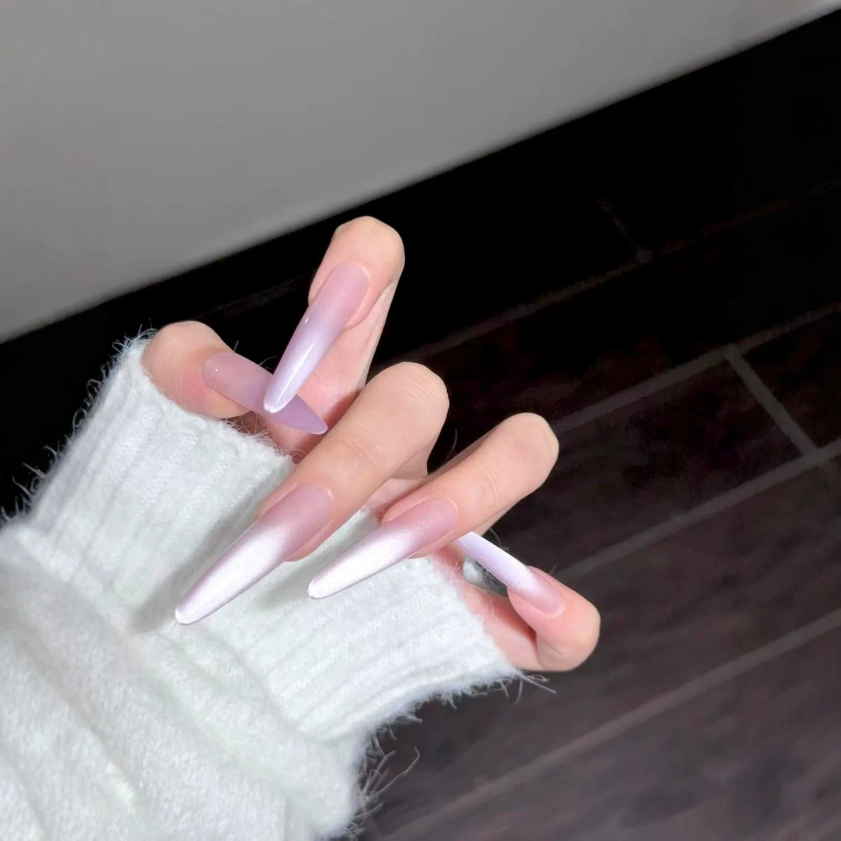 Ombre Stiletto Nail Extensions — product view 3