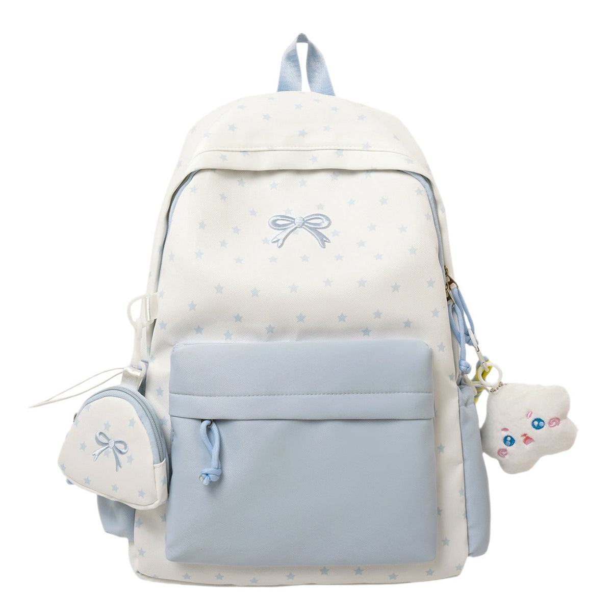 Playful Bow-Embellished Backpack LoungeYard — product view 5