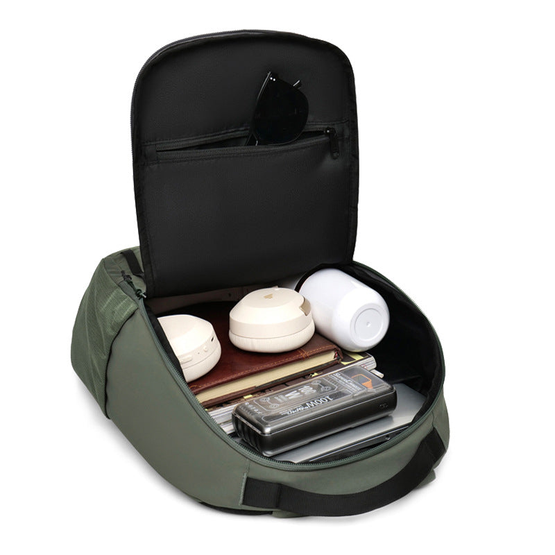 compact business backpack with ample storage space and functional design LoungeYard — product view 1