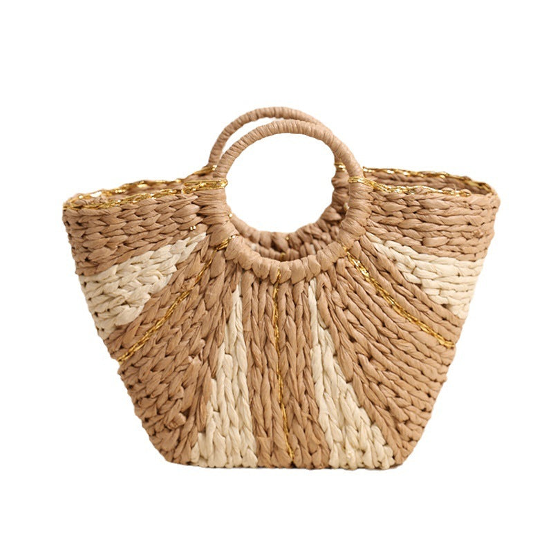 Handcrafted basket bag with innovative design LoungeYard — product view 5