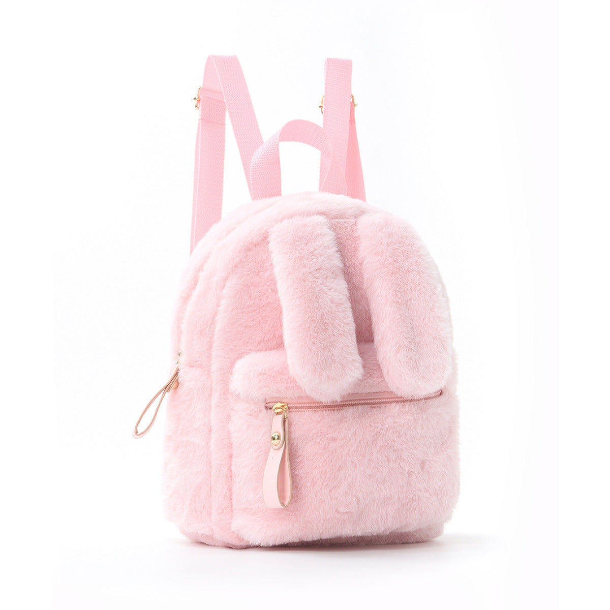 Plush backpack with ear design LoungeYard — product view 2