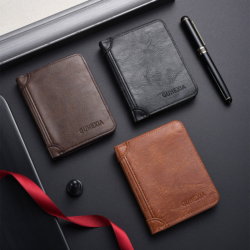 Premium Leather Business Card Holder — product view 3