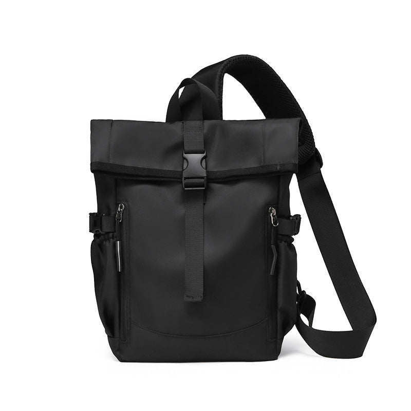 Modern Versatile Roll-Top Backpack LoungeYard — product view 2
