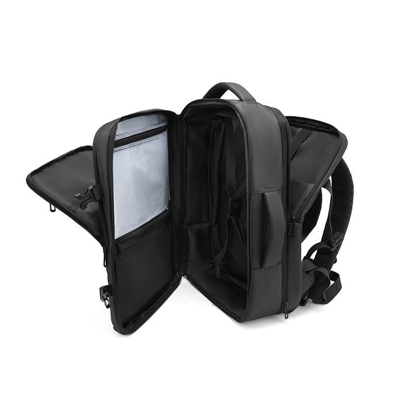 Multifunctional Business Backpack with Reinforced Padded Laptop Compartment LoungeYard — product view 2