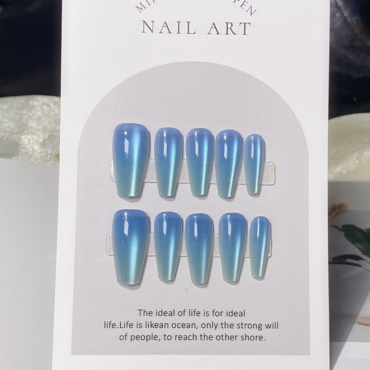 Elegant Press-On Nail Tips — product view 1