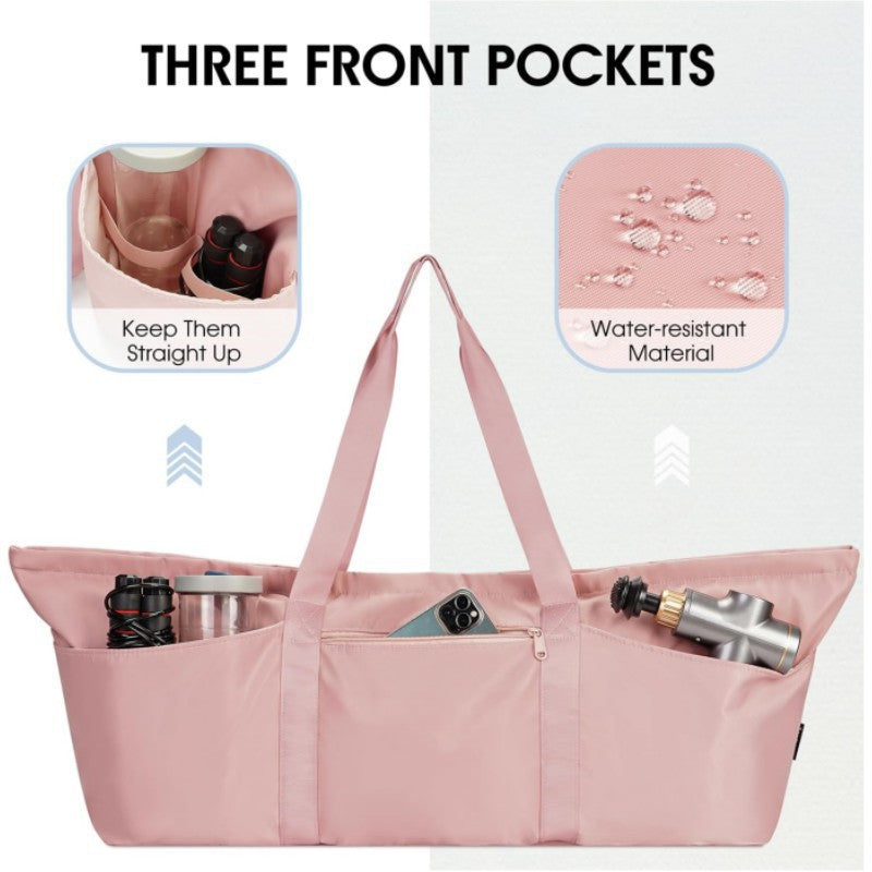 Sporty travel bag with insulated compartment LoungeYard — product view 4