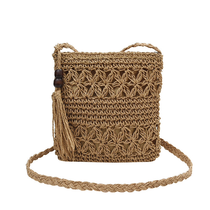 Handmade Macrame Shoulder Bag LoungeYard — product view 5