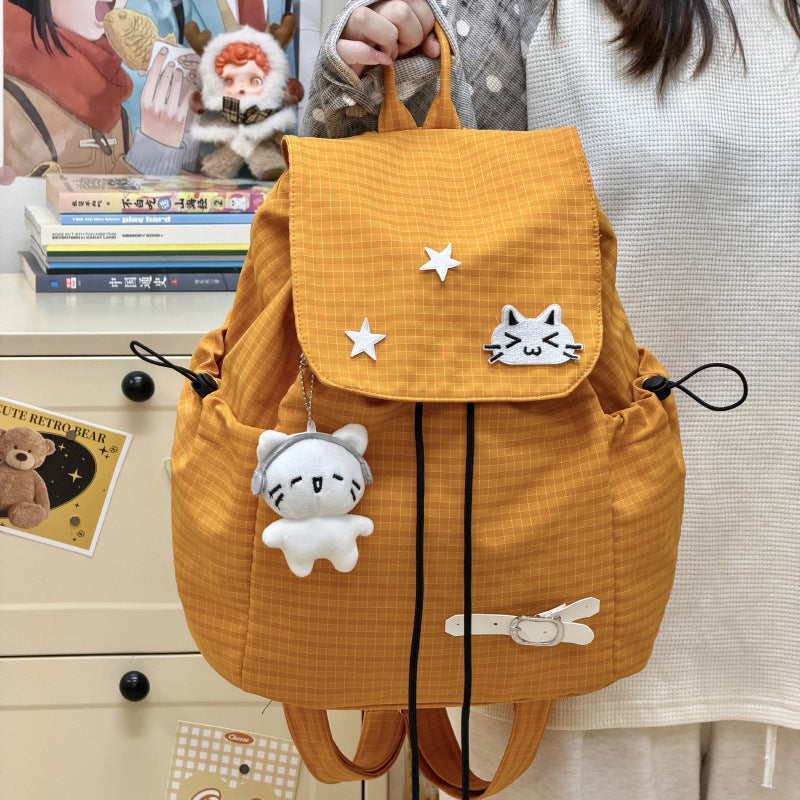 Casual Drawstring Backpack LoungeYard — product view 3