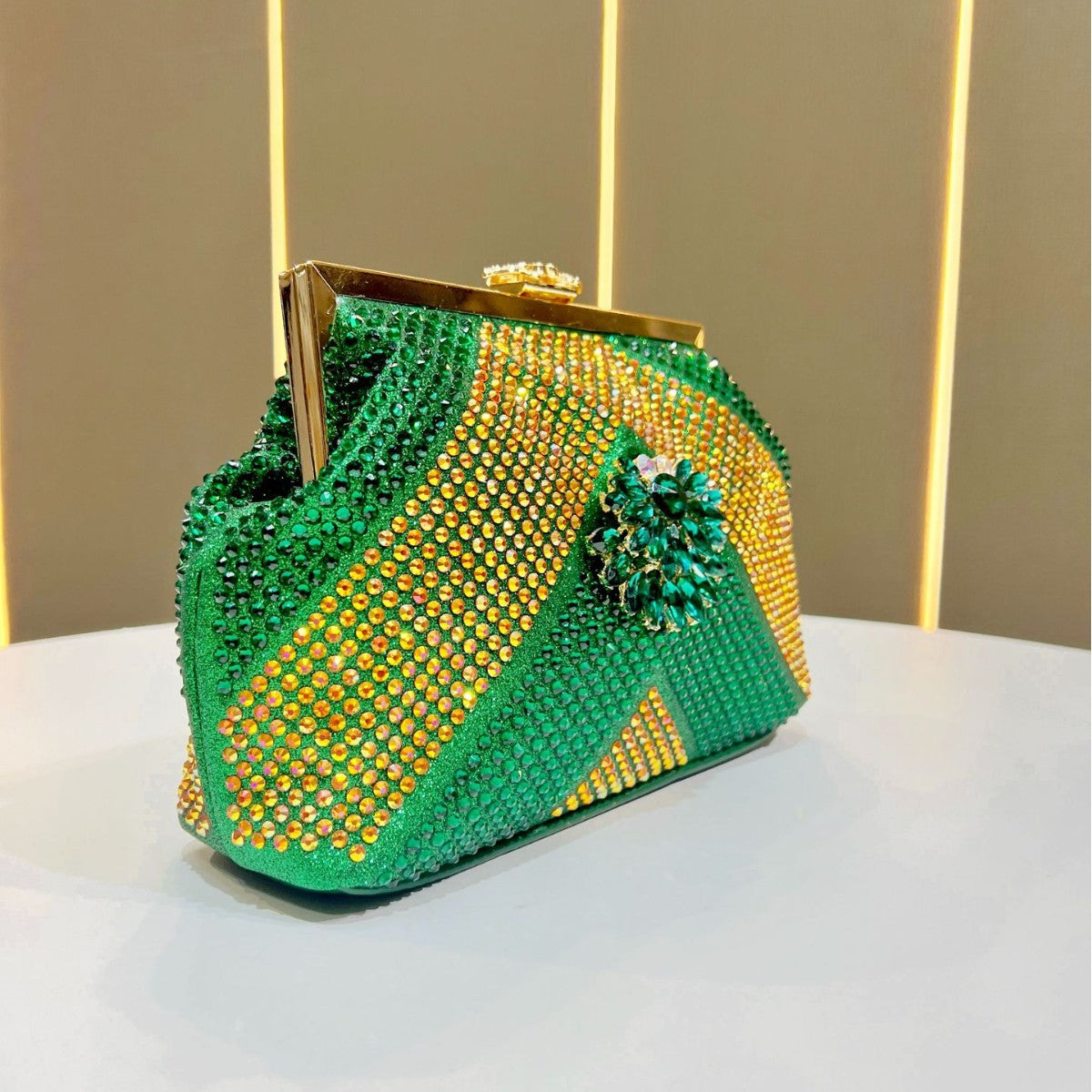 Dazzling Rhinestone Evening Clutch — product view 2